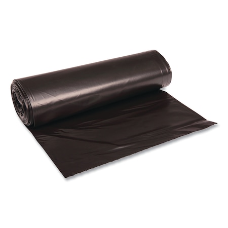 Boardwalk 60 gal Trash Bags, 47 in x 38 in, Extra Heavy-Duty, 1.2 mil, Black BWK 519